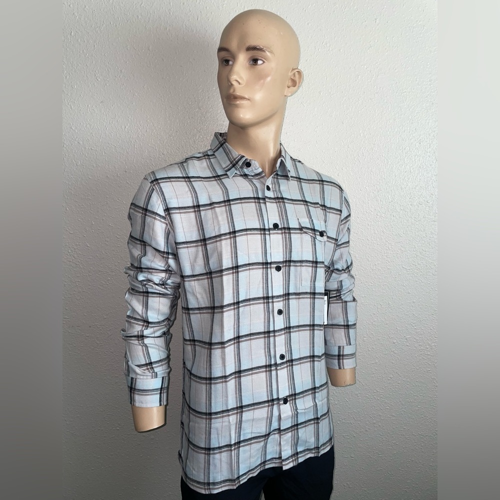 🔥Lost Mens Wasted Flannel Shirt Size XLarge